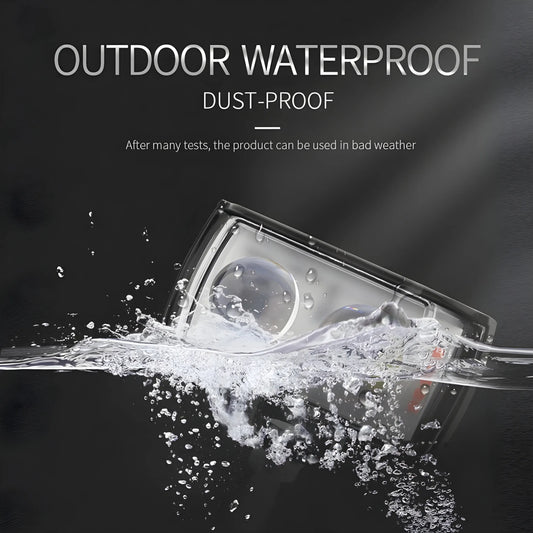 Pcs Bike Light Dual Lens Projector Driving LED Fog Work Light 4 Color Light Dolphin Projector Spotlight For Bike Car Jeeps White Yellow Mix Flash Bar Light