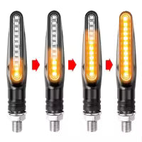 (4pcs) Audi style led indicator for all bikes | 70cc , cg 125 bikes | full flexible