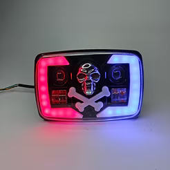 Skull headlight beam for CD 70/CG 125