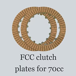 fcc clutch plate  set for 70cc