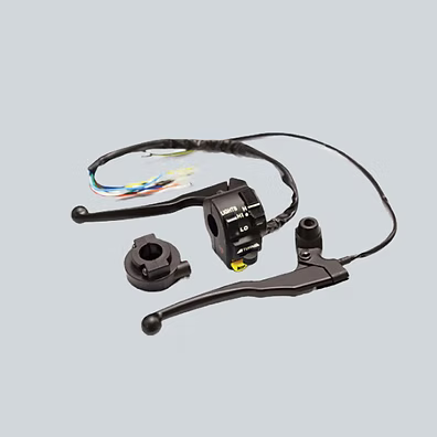 Lever Assembly Set Black 2012 Model for 125cc Motorcycles (CG125-EURO2)
