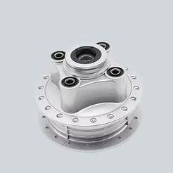 rear wheel drum complete for cg 125cc