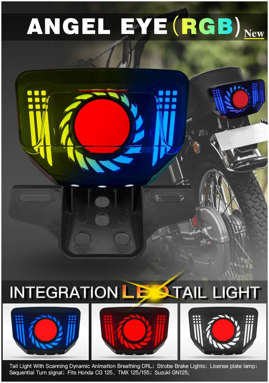 LED Taillight 
 Brake Lights Fits for CG125 & also CD 70